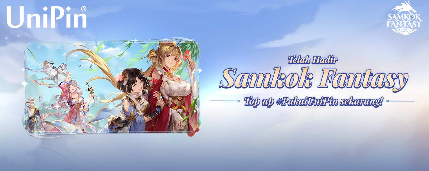 Samkok Fantasy Sudah Bisa Top Up #PakeUniPin